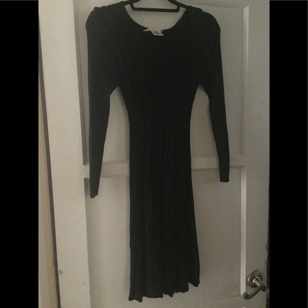 Max Studio Knit Flared Dress